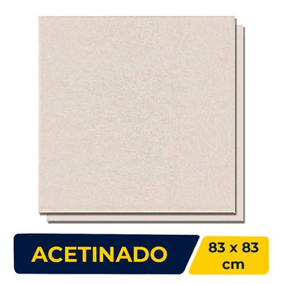 Porcelanato Acetinado 83x83cm Caixa 2,73m² Castelli Laquila Plus Retificado - 70508
