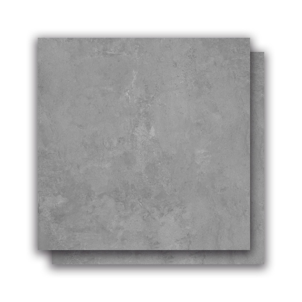 Porcelanato Acetinado 83x83cm Caixa 2,73m² District Gray Plus Retificado - 83027