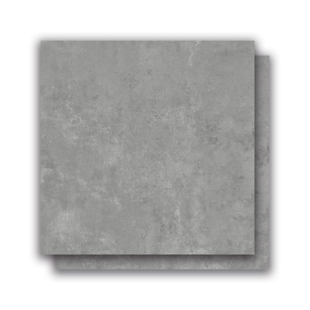 Porcelanato Acetinado 83x83cm Caixa 2,73m² District Gray Plus Retificado - 83027