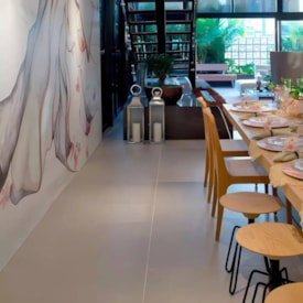 Porcelanato Acetinado 84x84cm Caixa 2,12m² Eliane Metropole Portland Retificado - 8060403