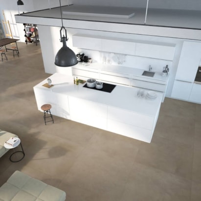 Porcelanato Acetinado 84x84cm Caixa 2,80m² Delta Barcelona Bloc Retificado - 2202