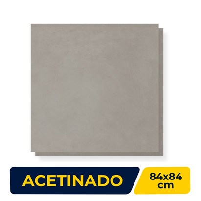 Porcelanato Acetinado 84x84cm Caixa 2,80m² Delta Madrid Bloc - 2210