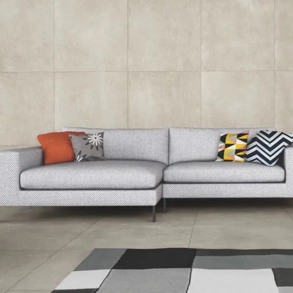 Porcelanato Acetinado 87,7x87,7cm Caixa 1,54m² Portinari Chicago SGR Retificado - 6057060