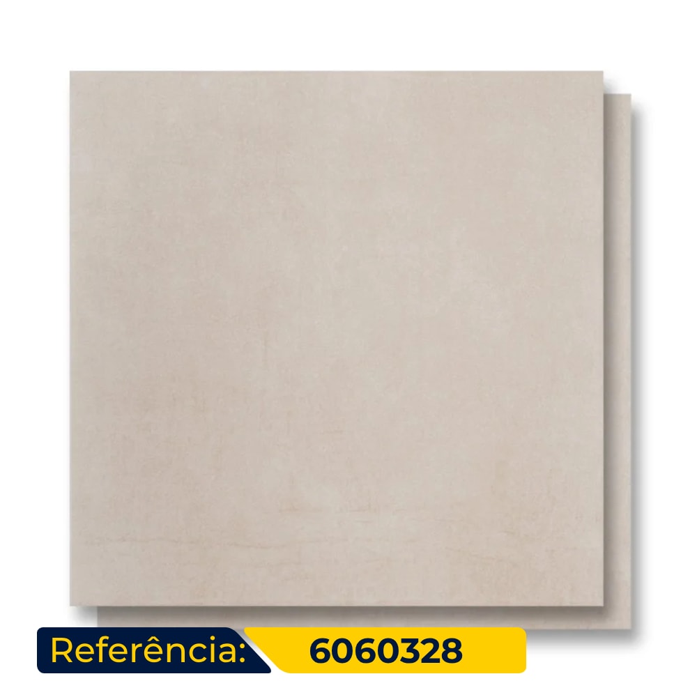 Porcelanato Acetinado 87,7x87,7cm Caixa 1,54m² Portinari York Be Retificado - 6060328
