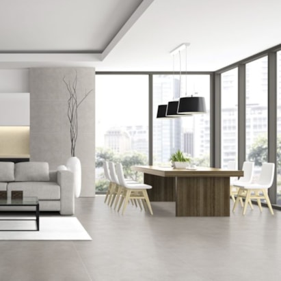 Porcelanato Acetinado 87,7x87,7cm Caixa 1,54m² Portinari York SGR Retificado - 6059800