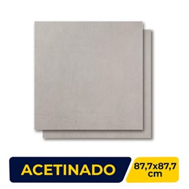Porcelanato Acetinado 87,7x87,7cm Caixa 1,54m² Portinari York SGR Retificado - 6059800