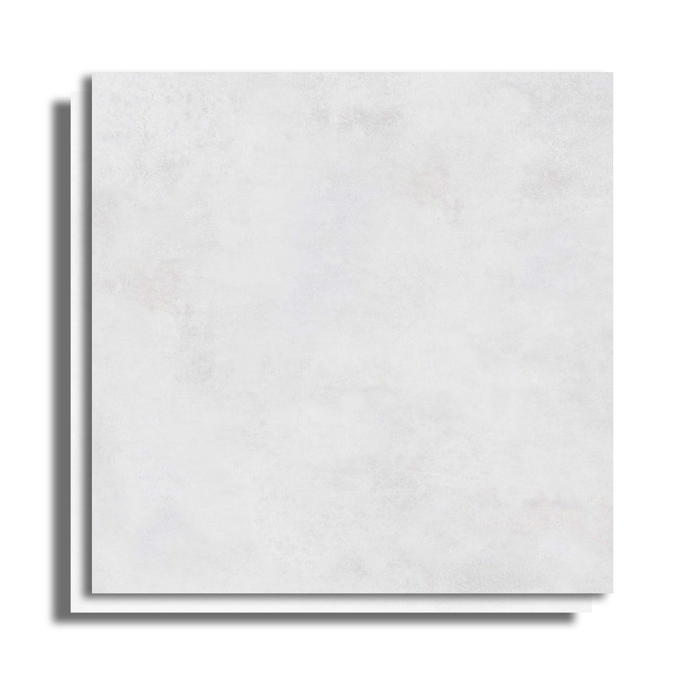 Porcelanato Acetinado 89,5x89,5cm Caixa 2,40m² Incepa Polis Off White Retificado - INC04DI0016