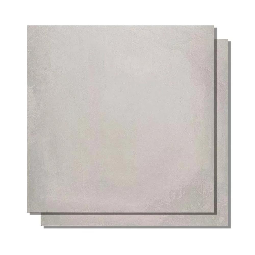 Porcelanato Acetinado 90x90cm Caixa 1,60m² Roca Artisan Gris Retificado - FZ1019B021