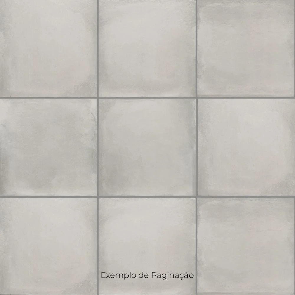 Porcelanato Acetinado 90x90cm Caixa 1,60m² Roca Artisan Gris Retificado - FZ1019B021