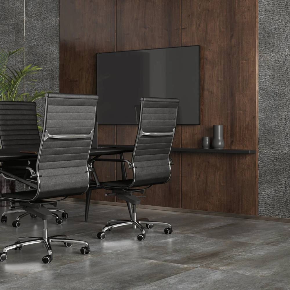 Porcelanato Acetinado 90x90cm Caixa 1,60m² Roca Vulcano MT Retificado - FK4019B38