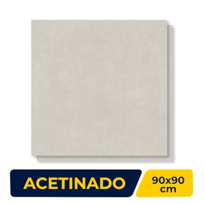 Porcelanato Acetinado 90x90cm Caixa 1,62m² Ceusa Urbe Sgr Retificado - 5062720