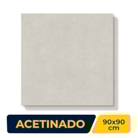 Porcelanato Acetinado 90x90cm Caixa 1,62m² Ceusa Urbe Sgr Retificado - 5062720