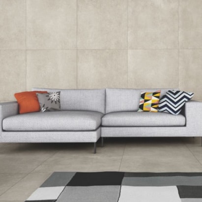 Porcelanato Acetinado 90x90cm Caixa 1,62m² Portinari Chicago HD SGR - 6063069