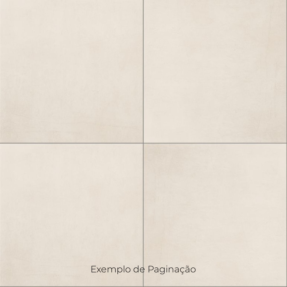 Porcelanato Acetinado 90x90cm Caixa 1,62m² Portinari York WH - 6063104