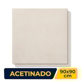 Porcelanato Acetinado 90x90cm Caixa 1,62m² Portinari York WH - 6063104