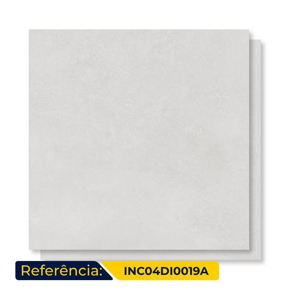 Porcelanato Acetinado 90x90cm Caixa 2,40m² Incepa Urbano Cimento Retificado - INC04DI0019A