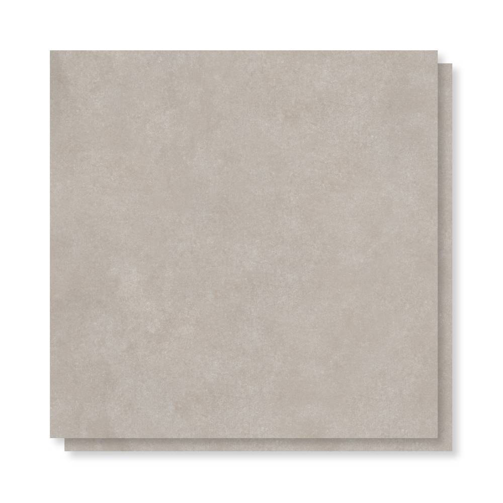 Porcelanato Acetinado 90x90cm Caixa 2,40m² Roca Quadra Greige Retificado - ROC04DI00041