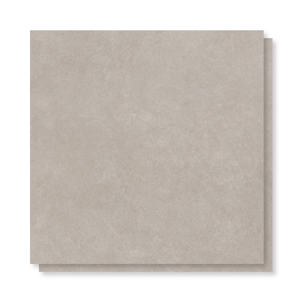 Porcelanato Acetinado 90x90cm Caixa 2,40m² Roca Quadra Greige Retificado - ROC04DI00041