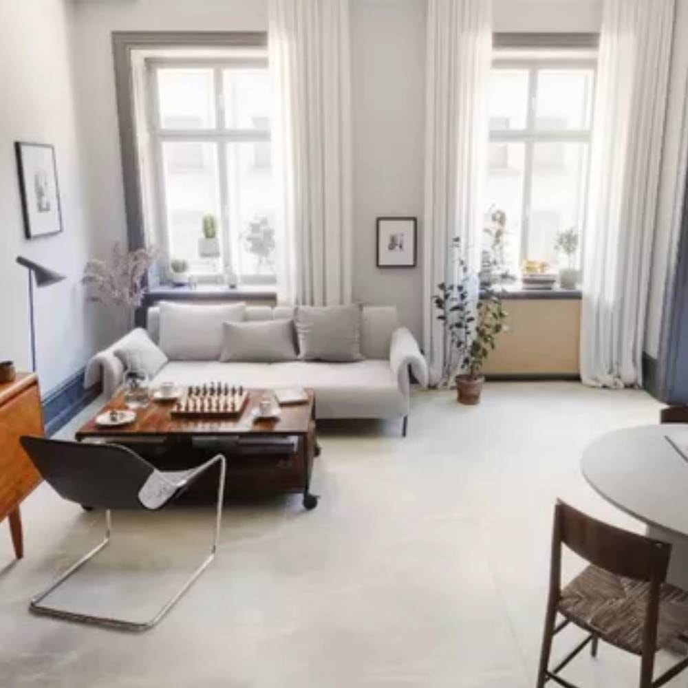 Porcelanato Acetinado 90x90cm Caixa 2,43m² Delta Limestone Off White Retificado - 3147