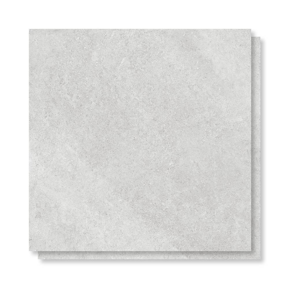 Porcelanato Acetinado 90x90cm Caixa 2,43m² Delta Limestone Off White Retificado - 3147
