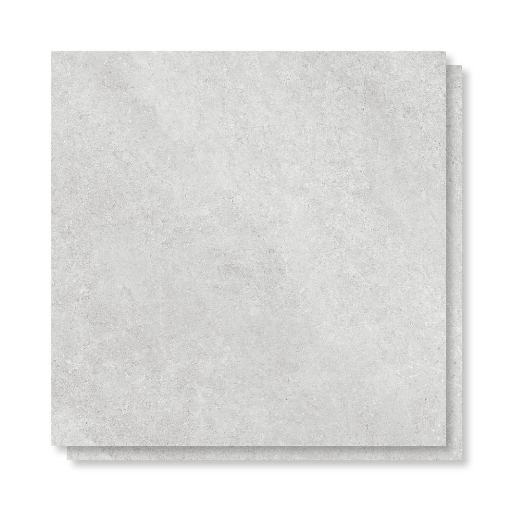 Porcelanato Acetinado 90x90cm Caixa 2,43m² Delta Limestone Off White Retificado - 3147
