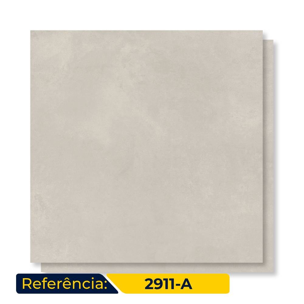 Porcelanato Acetinado 90x90cm Caixa 2,43m² Delta Obelisco Avena Retificado - 2911