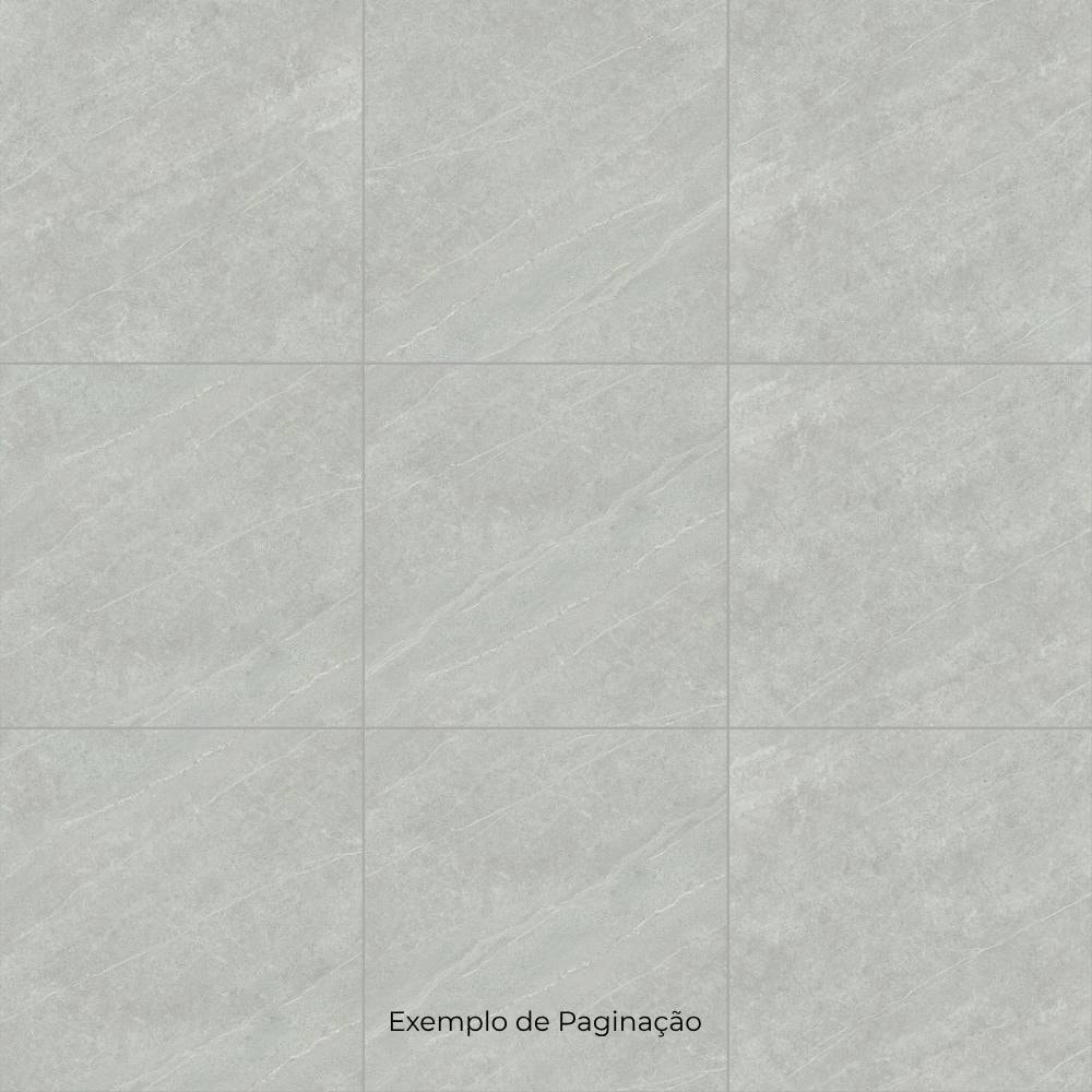 Porcelanato Acetinado 91x91cm Caixa 2,48m² Savane Piasentina Grafite Retificado
