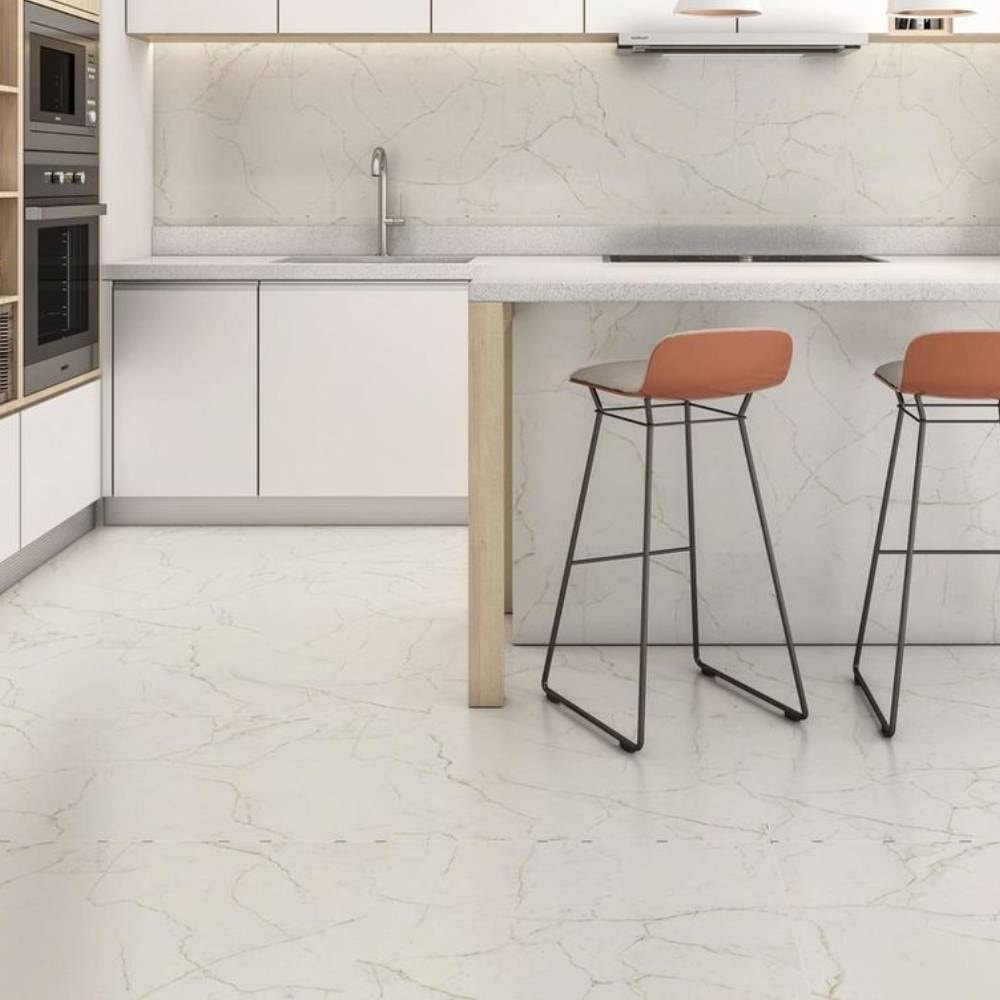 Porcelanato Acetinado 91x91cm Caixa 2,48m² Savane Polaris Retficado