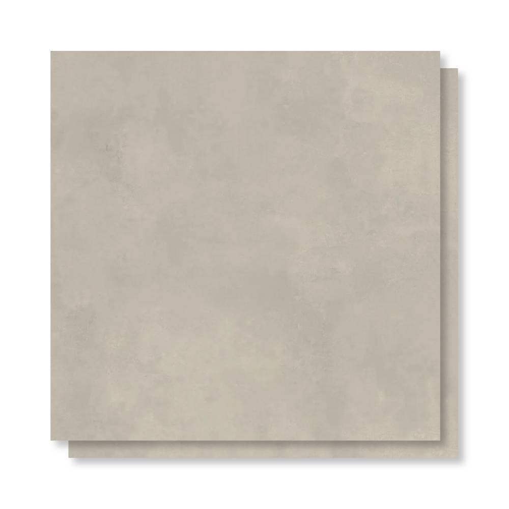 Porcelanato Acetinado 91x91cm Caixa 2,48m² Savene Urban Cinza Retificado