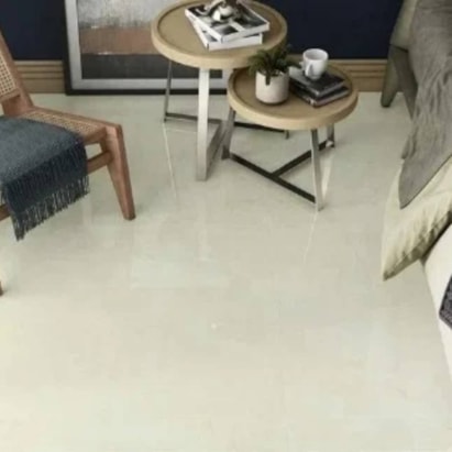 Porcelanato Acetinado 92x92cm Caixa 1,69m² Villagres Crema Marmo Retificado - 920029