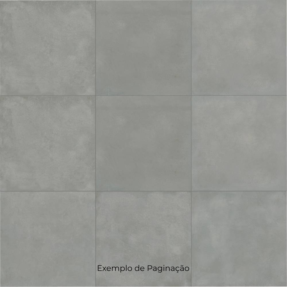 Porcelanato Acetinado 92x92cm Caixa 2,54m² Villagres Copan Cement Retificado - 920008