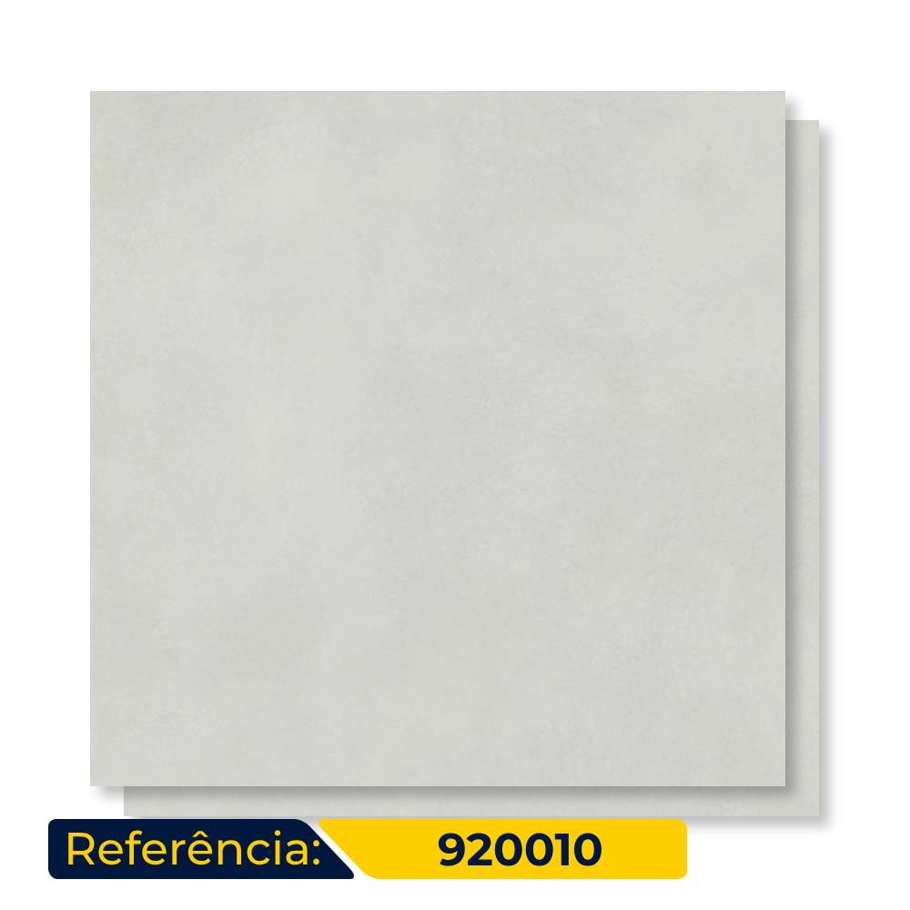 Porcelanato Acetinado 92x92cm Caixa 2,54m² Villagres Copan Off White Retificado - 920010