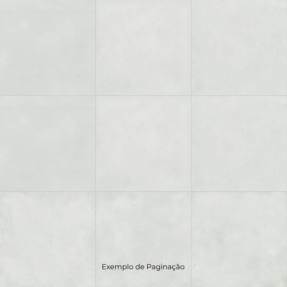 Porcelanato Acetinado 92x92cm Caixa 2,54m² Villagres Copan Off White Retificado - 920010