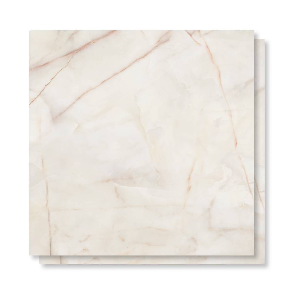 Porcelanato Acetinado 92x92cm Caixa 2,54m² Villagres Palazazo Ducale Retificado - 920023