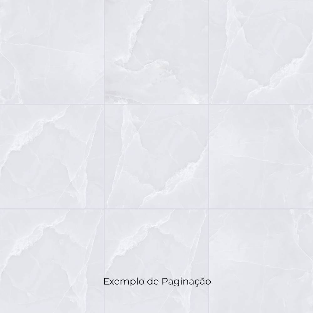 Porcelanato Acetinado 94x94cm Caixa 2,65m² Castelli Bianco Onice Satiny Retificado - 94721