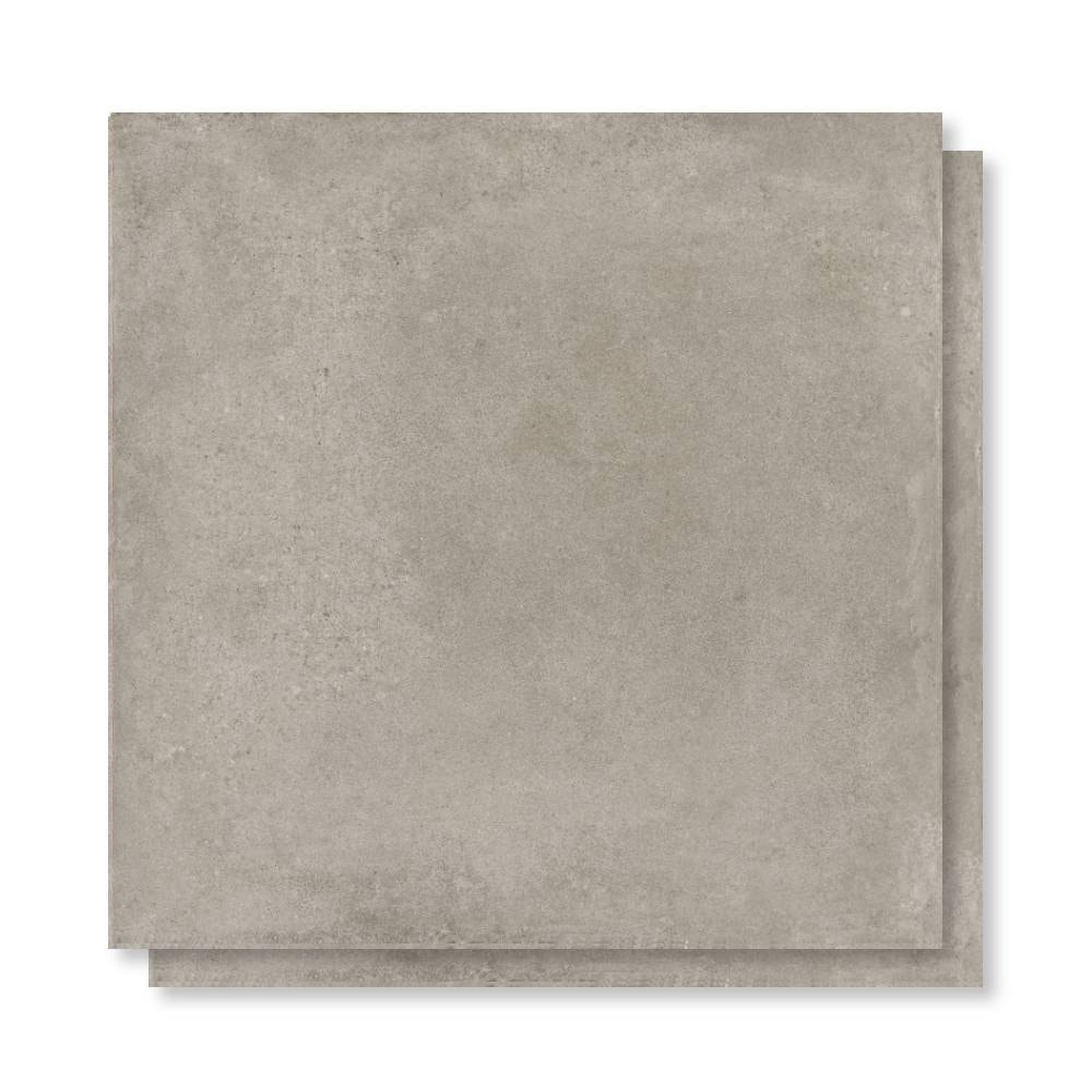 Porcelanato Acetinado 94x94cm Caixa 2,65m² Castelli Castell Gray Satiny Retificado - 94732