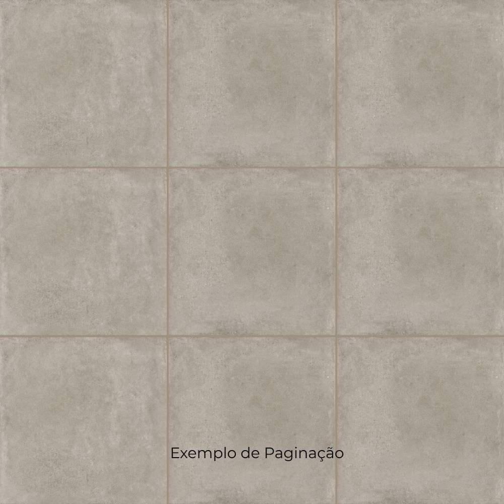 Porcelanato Acetinado 94x94cm Caixa 2,65m² Castelli Castell Gray Satiny Retificado - 94732