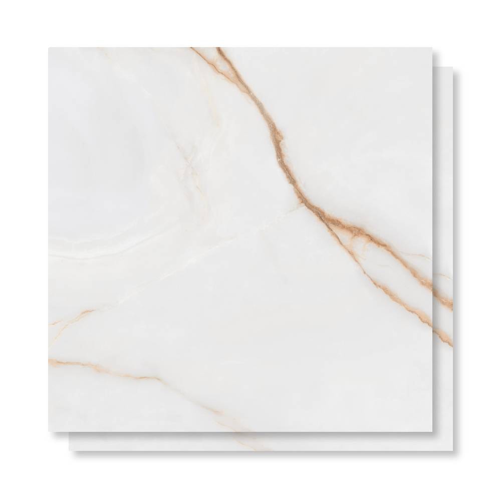 Porcelanato Acetinado 94x94cm Caixa 2,65m² Castelli Cristallo Satiny Retificado - 94739