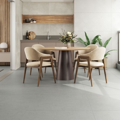 Porcelanato Acetinado 94x94cm Caixa 2,65m² Castelli Terrazo Delicato Satiny Retificado - 94712