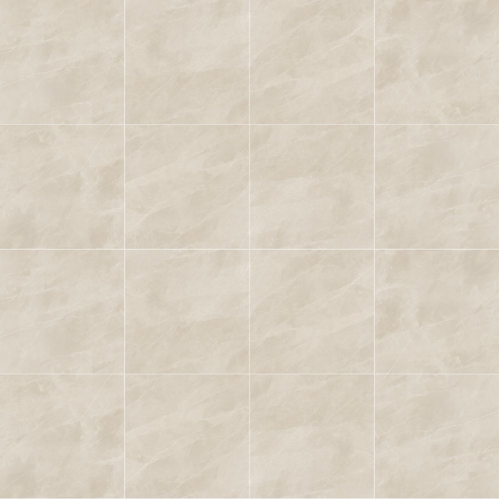 Porcelanato Acetinado Bege 120x120cm Caixa 2,85m² Retificado Incepa - INC04DO0016