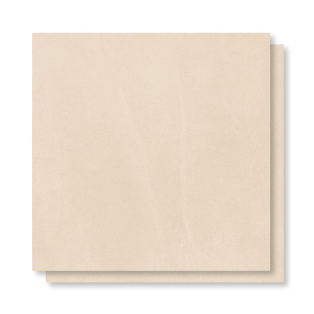 Porcelanato Acetinado Castelli 90x90cm Basalto Beige Retificado - 900743