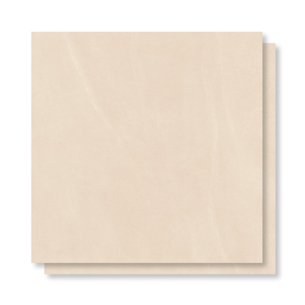Porcelanato Acetinado Castelli 90x90cm Basalto Beige Retificado - 900743