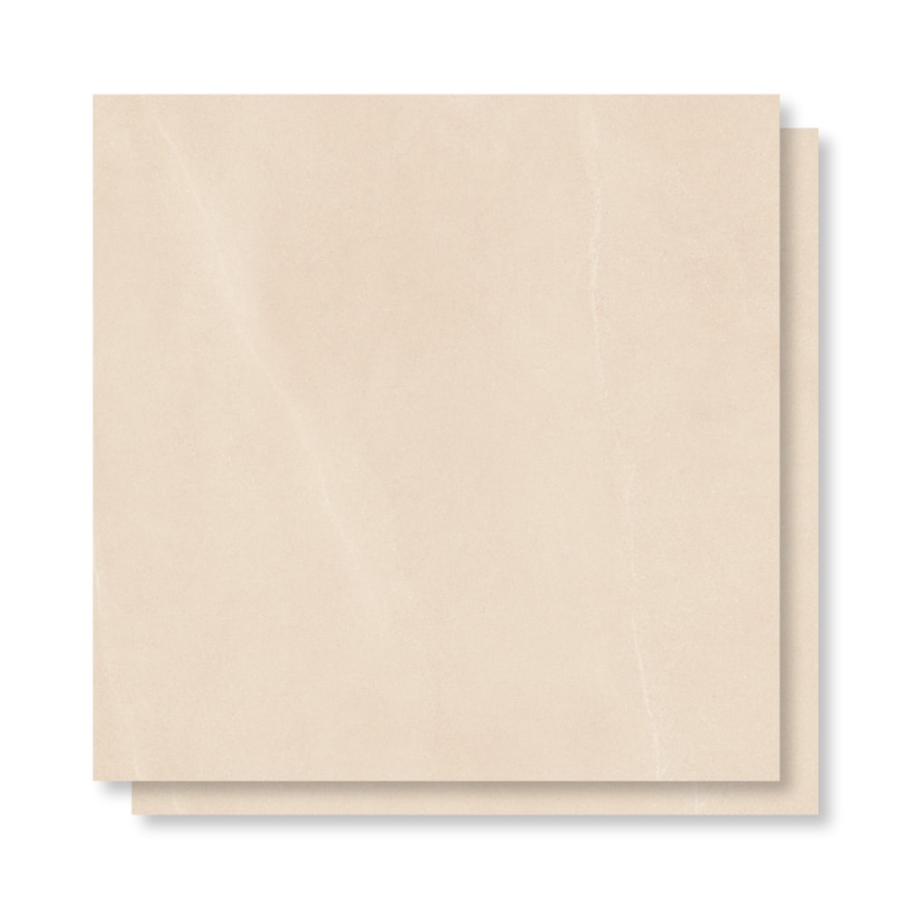 Porcelanato Acetinado Castelli 90x90cm Basalto Beige Retificado - 900743