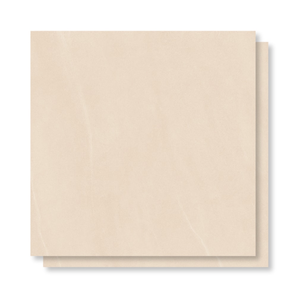 Porcelanato Acetinado Castelli 90x90cm Basalto Beige Retificado - 900743