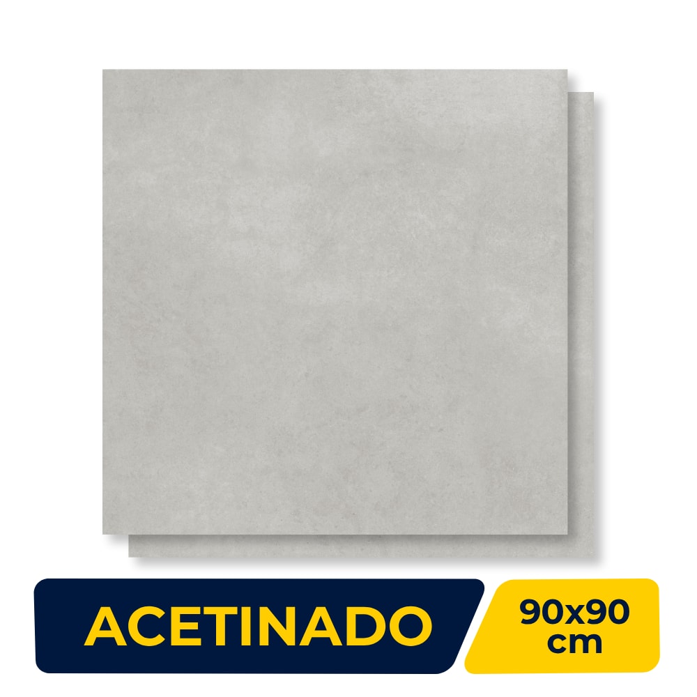 Porcelanato Acetinado Castelli 90x90cm Cimentati Satiny Retificado - 900722