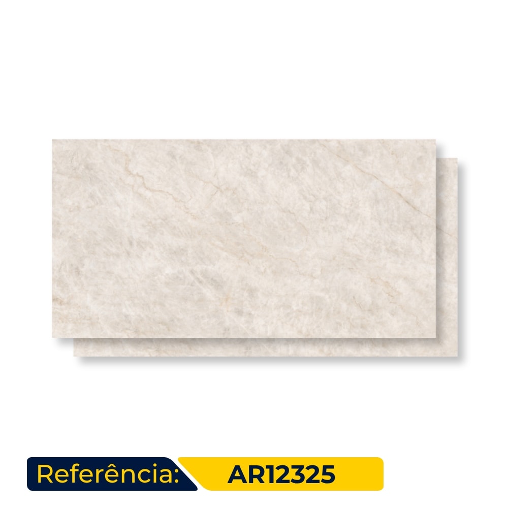 Porcelanato Acetinado Damme 62x121cm Taj Mahal Retificado - AR12325