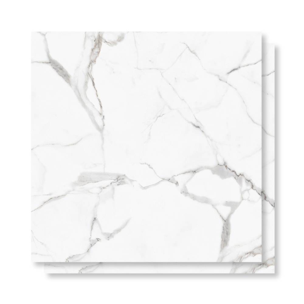Porcelanato Acetinado Damme 83x83cm Calacata Retificado - AR83002