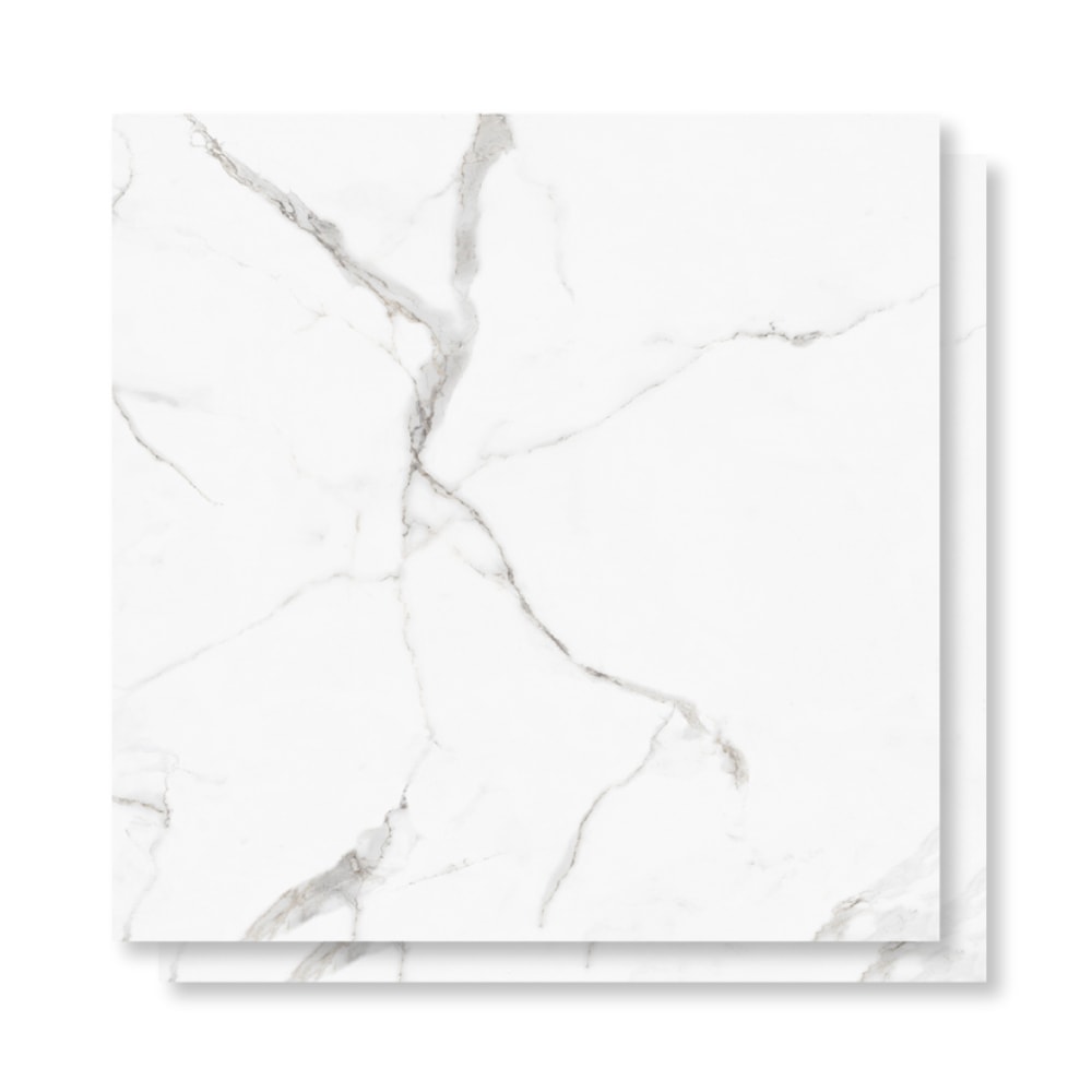 Porcelanato Acetinado Damme 83x83cm Calacata Retificado - AR83002