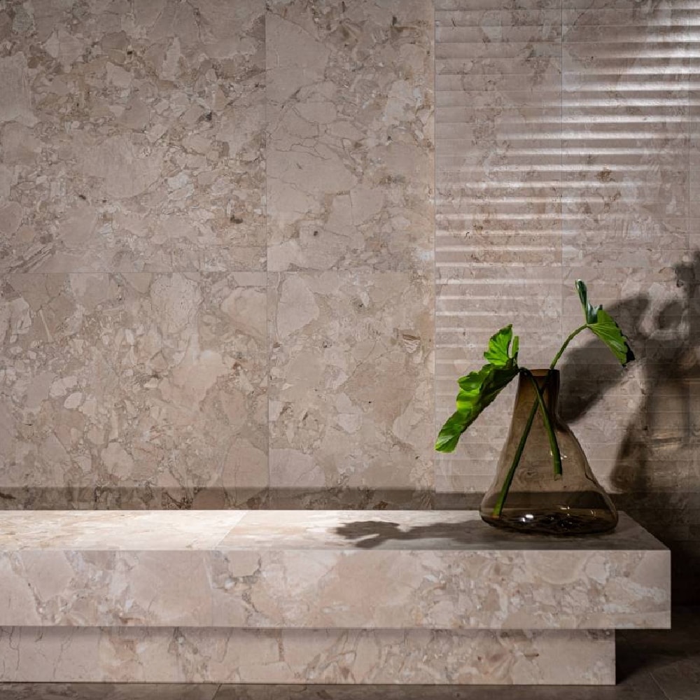 Porcelanato Acetinado Decortiles 120x120cm Bresse Jeri 3D Retificado - 8069554