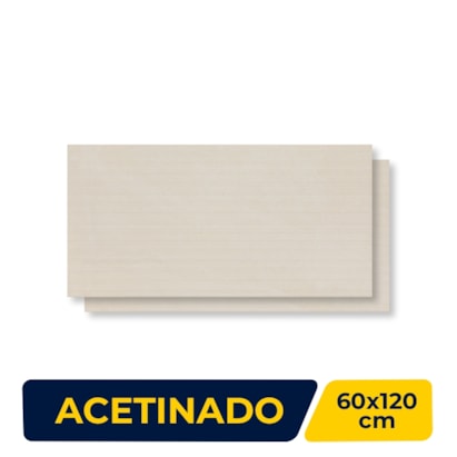 Porcelanato Acetinado Decortiles 60x120cm Atins Bamboo Shell Retificado - 8055972